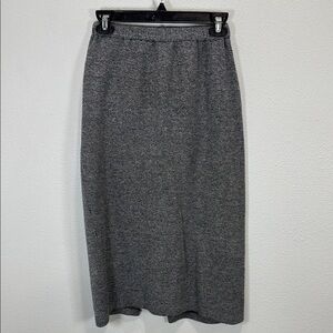 Forenza Gray Midi Pencil‎ Skirt vintage sweater skirt